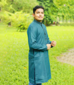 Indian Soft Super Linen Cotton Punjabi - RZ004 - Image 3