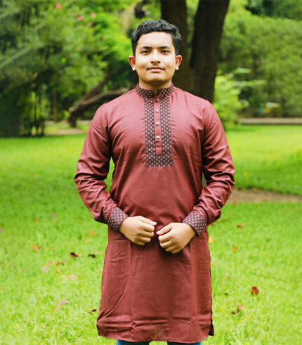 Indian Soft Super Linen Cotton Punjabi - RZ005